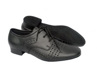 dansschoenen zwart leder  